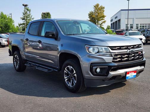 Satin Steel Metallic 2022 Chevrolet Colorado Z71