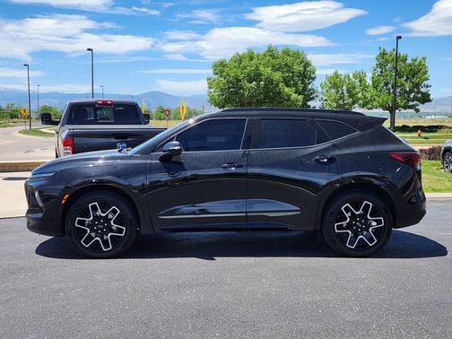 Black 2023 Chevrolet Blazer RS