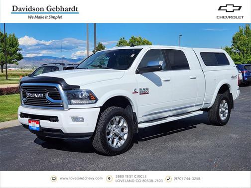2018 RAM 2500 Limited Mega Cab 4x4 6'4' Box
