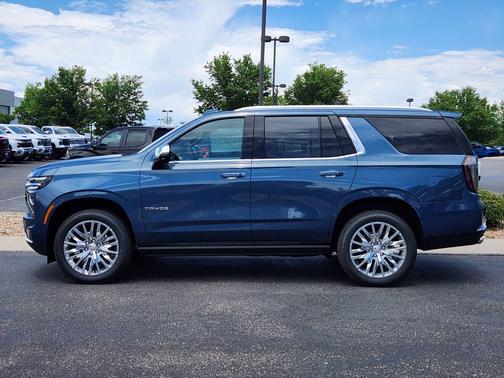 Lakeshore Blue Metallic 2025 Chevrolet Tahoe Premier