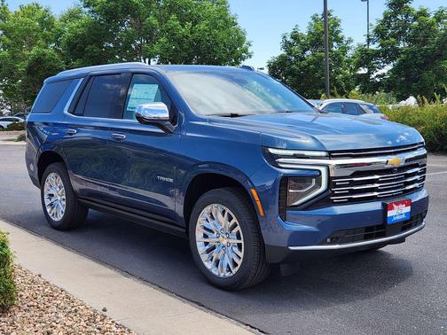 Lakeshore Blue Metallic 2025 Chevrolet Tahoe Premier