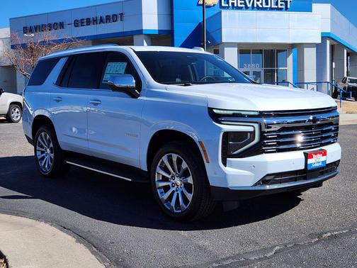 Polar White Tricoat 2026 Chevrolet Tahoe Premier