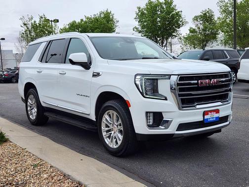 Summit White 2024 GMC Yukon SLT