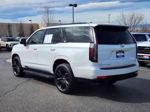Crystal White Tricoat 2021 Cadillac Escalade Sport Platinum
