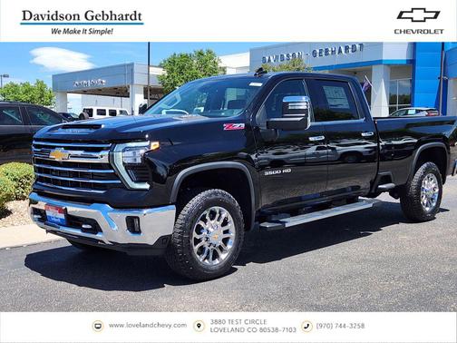 Black 2026 Chevrolet Silverado 3500 LTZ