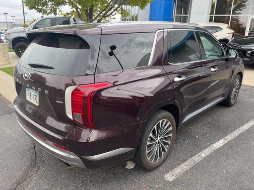 Sierra Burgundy 2024 Hyundai PALISADE Calligraphy