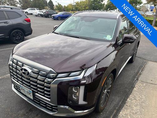 Sierra Burgundy 2024 Hyundai PALISADE Calligraphy