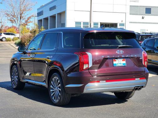 Sierra Burgundy 2024 Hyundai PALISADE Calligraphy