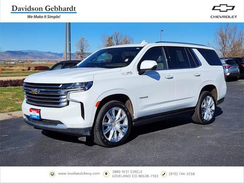 2021 Chevrolet Tahoe 4WD High Country