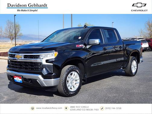 Black 2024 Chevrolet Silverado 1500 LT