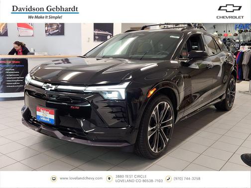 Black 2026 Chevrolet Blazer EV SS AWD