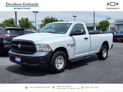 Bright White Clearcoat 2019 RAM 1500 Tradesman