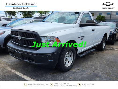 Bright White Clearcoat 2019 RAM 1500 Tradesman