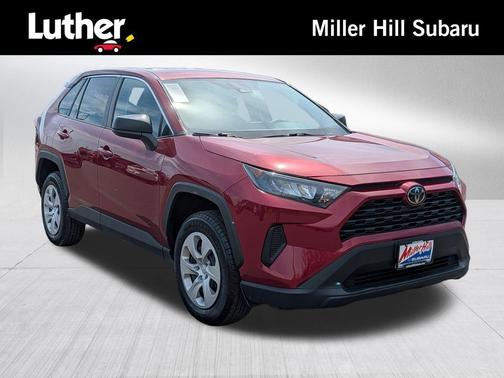 Ruby Flare Pearl 2022 Toyota RAV4 LE