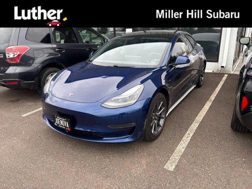 METALLIC BLUE 2021 Tesla Model 3 Long Range