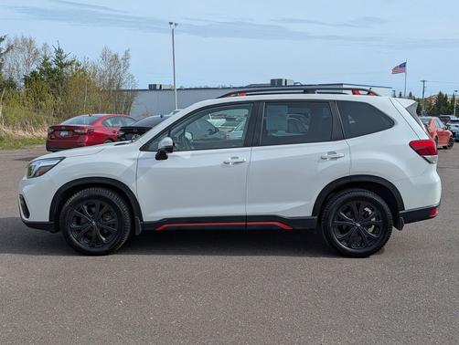 Crystal White Pearl 2021 Subaru Forester Sport