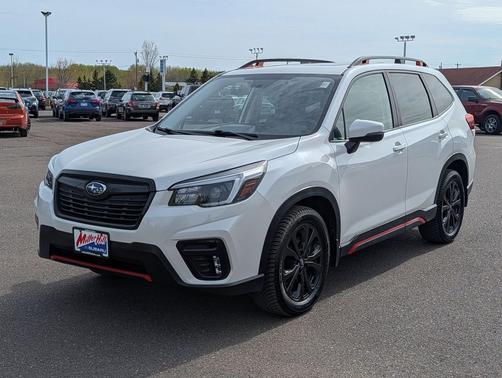 Crystal White Pearl 2021 Subaru Forester Sport