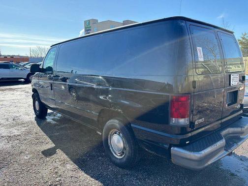 Black 2002 Ford E150 Cargo