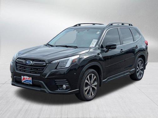 Crystal Black Silica 2023 Subaru Forester Limited