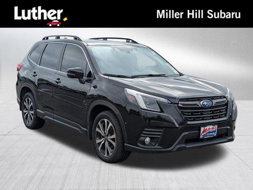 Crystal Black Silica 2023 Subaru Forester Limited