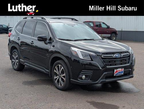 Crystal Black Silica 2023 Subaru Forester Limited