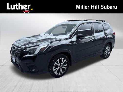 Crystal Black Silica 2023 Subaru Forester Limited