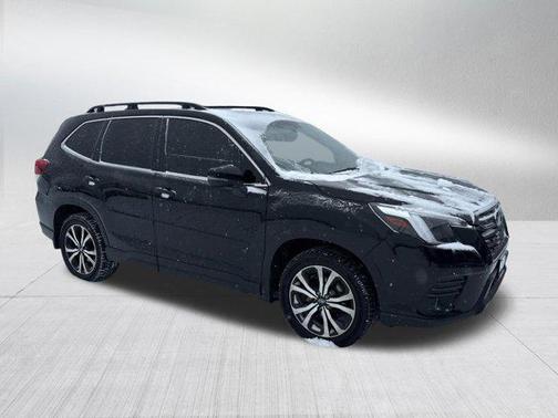 Crystal Black Silica 2023 Subaru Forester Limited