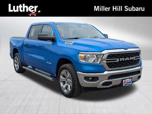 Hydro Blue Pearlcoat 2022 RAM 1500 Big Horn/Lone Star