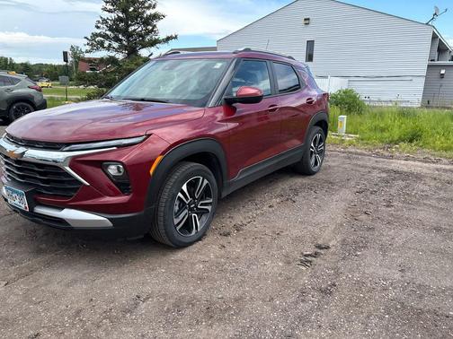 Crimson Metallic 2024 Chevrolet Trailblazer LT