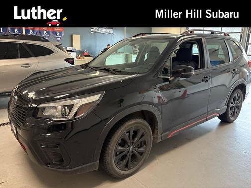 Crystal Black Silica 2019 Subaru Forester Sport