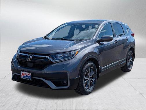 Silver 2021 Honda CR-V AWD EX
