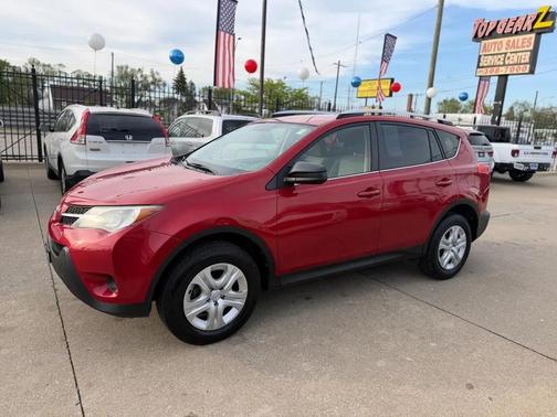 Barcelona Red Metallic 2014 Toyota RAV4 LE