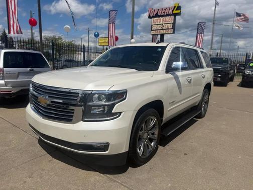 Pearl White 2015 Chevrolet Tahoe LTZ
