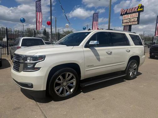 Pearl White 2015 Chevrolet Tahoe LTZ