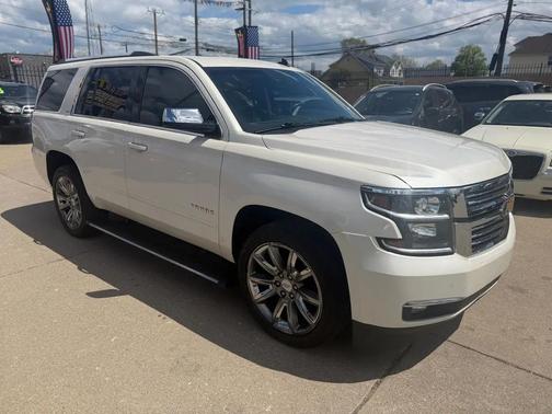 Pearl White 2015 Chevrolet Tahoe LTZ