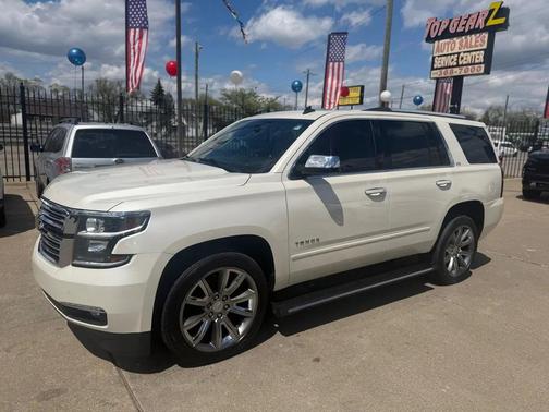 Pearl White 2015 Chevrolet Tahoe LTZ