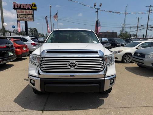 Pearl White 2016 Toyota Tundra Limited