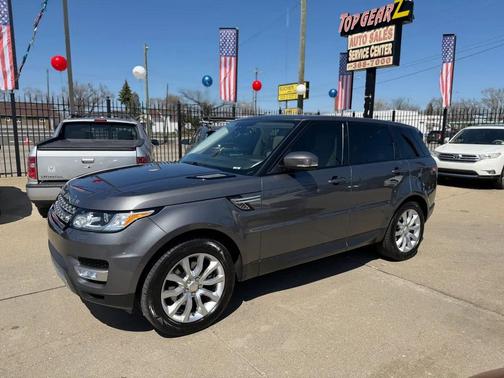 Gray 2014 Land Rover Range Rover Sport Supercharged HSE