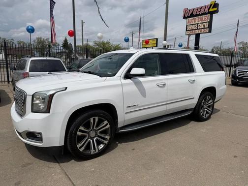 Pearl White 2015 GMC Yukon XL 1500 Denali