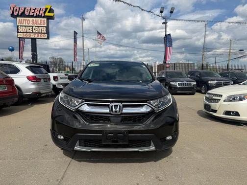 Spruce Green 2017 Honda CR-V EX