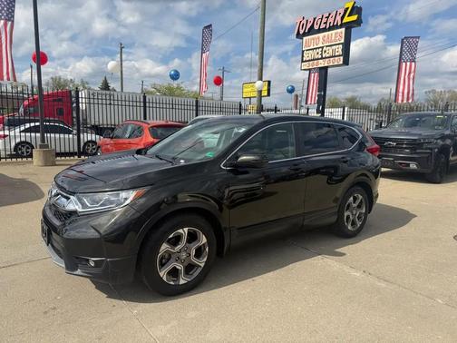 Spruce Green 2017 Honda CR-V EX