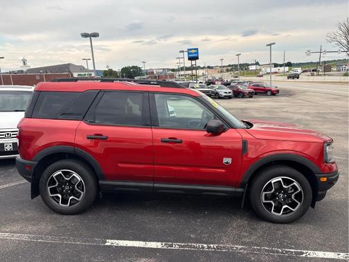 Hot Pepper Red Tinted Clearcoat 2022 Ford Bronco Sport Big Bend