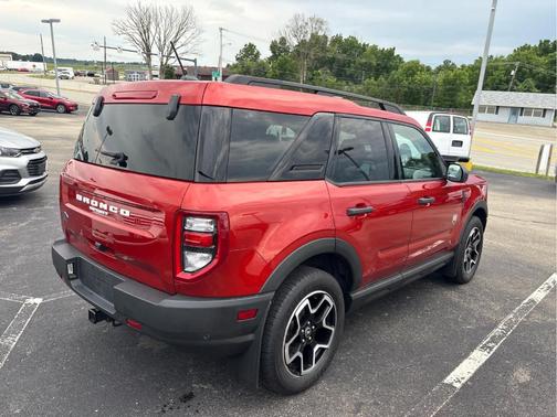 Hot Pepper Red Tinted Clearcoat 2022 Ford Bronco Sport Big Bend