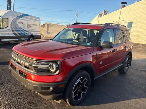 Hot Pepper Red Tinted Clearcoat 2022 Ford Bronco Sport Big Bend