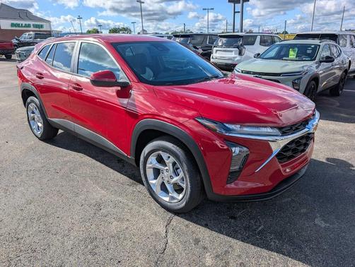 Red 2026 Chevrolet Trax LS