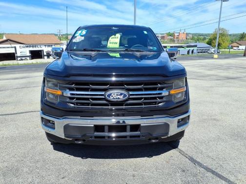 Agate Black Metallic 2025 Ford F-150 XLT