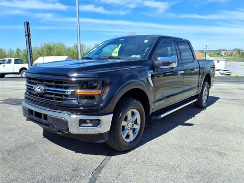 Agate Black Metallic 2025 Ford F-150 XLT