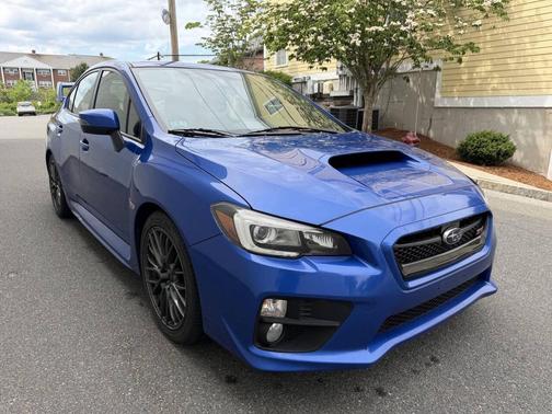 Blue 2016 Subaru WRX STI Base