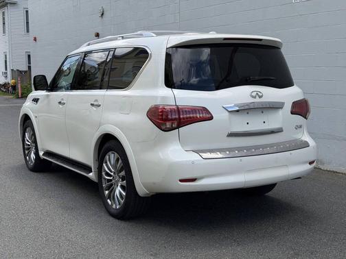 Majestic White 2015 INFINITI QX80 Base