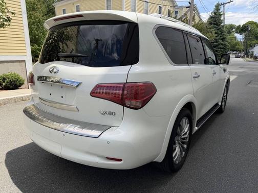Majestic White 2015 INFINITI QX80 Base